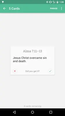 Scripture Mastery android App screenshot 2